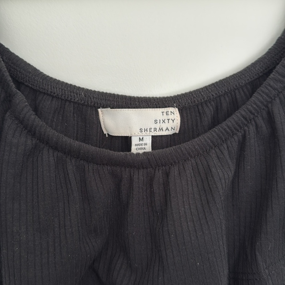 Robbed black bodysuit​​​​​ - Picture 2 of 2